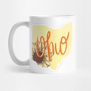 Sunflower Ohio Tee Mug